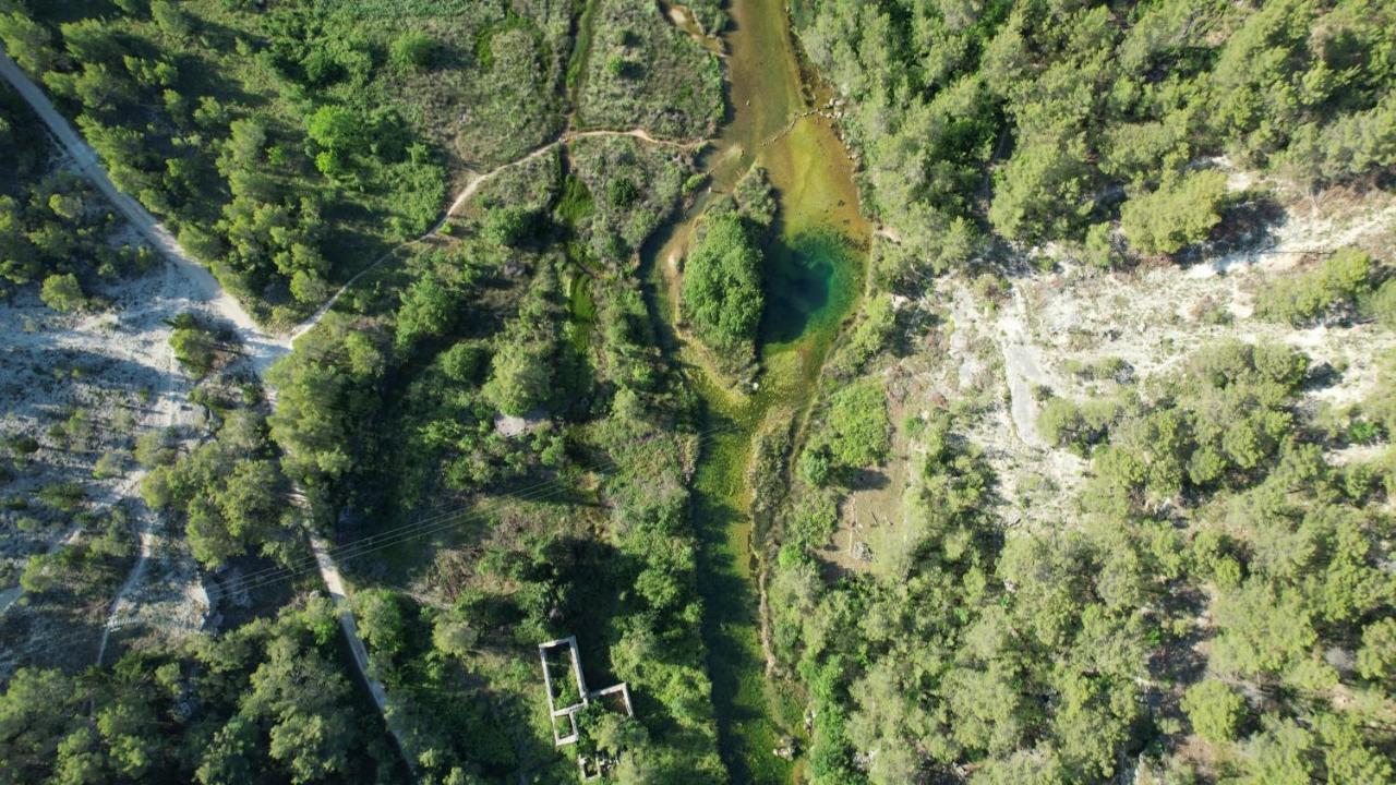 Вилла Stone House Skrivena Pridraga Экстерьер фото